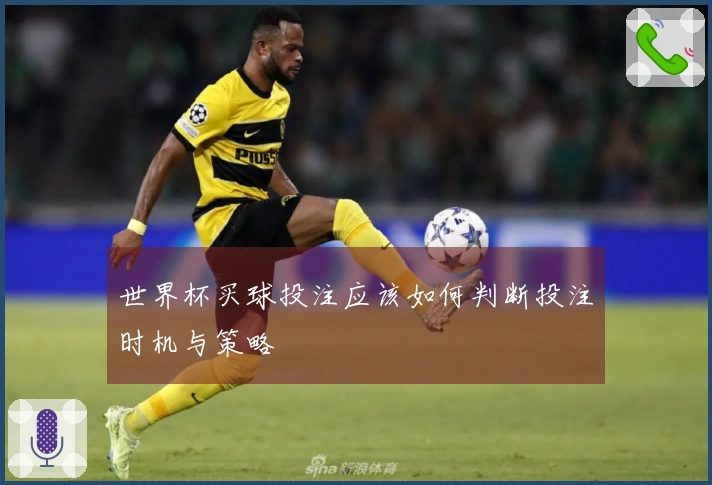世界杯买球投注应该如何判断投注时机与策略