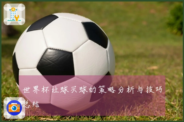 世界杯让球买球的策略分析与技巧总结